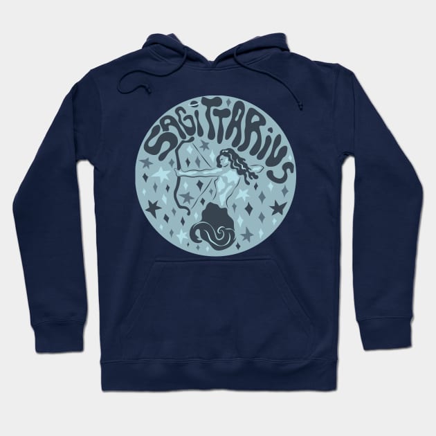 Sagittarius Hoodie by Doodle by Meg